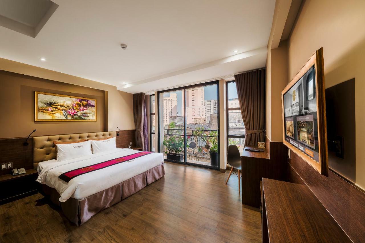 Sunflower Cbq Hotel โฮจิมินห์ซิตี้ ภายนอก รูปภาพ